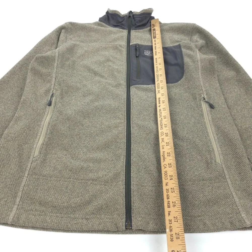 NEW Mountain Hardwear Toasty Twill Fleece Jacket Gorpcore Outdoor Active Hiking